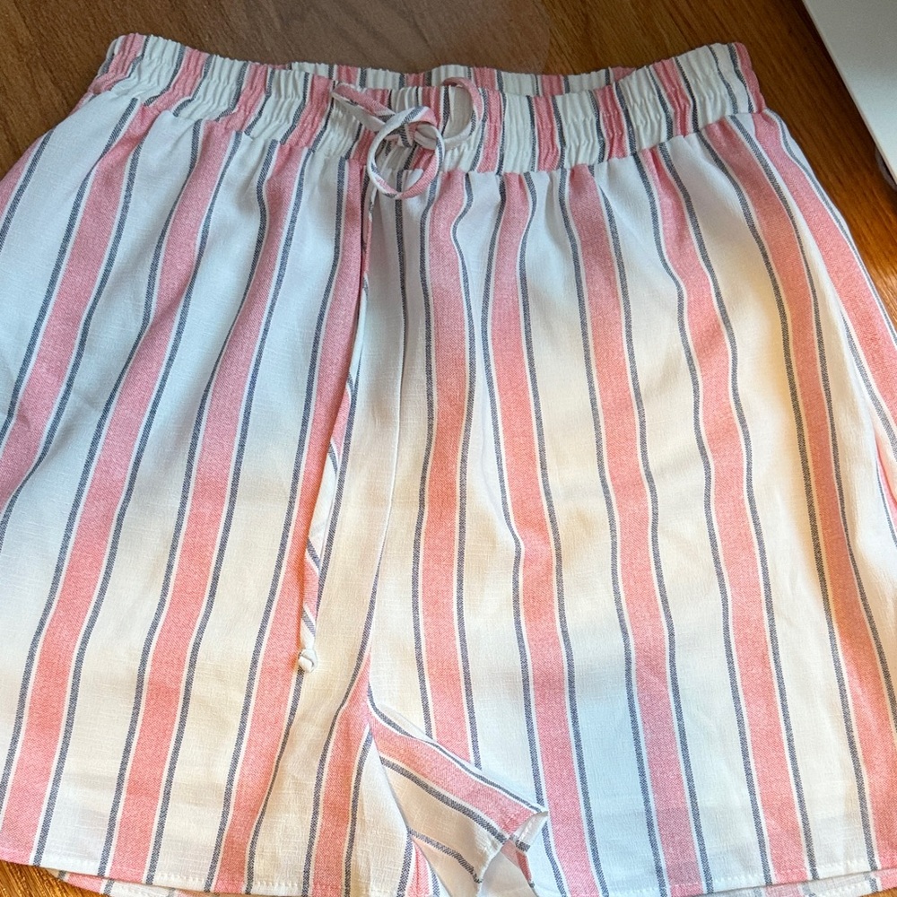 Miami Pink and White Striped Garment